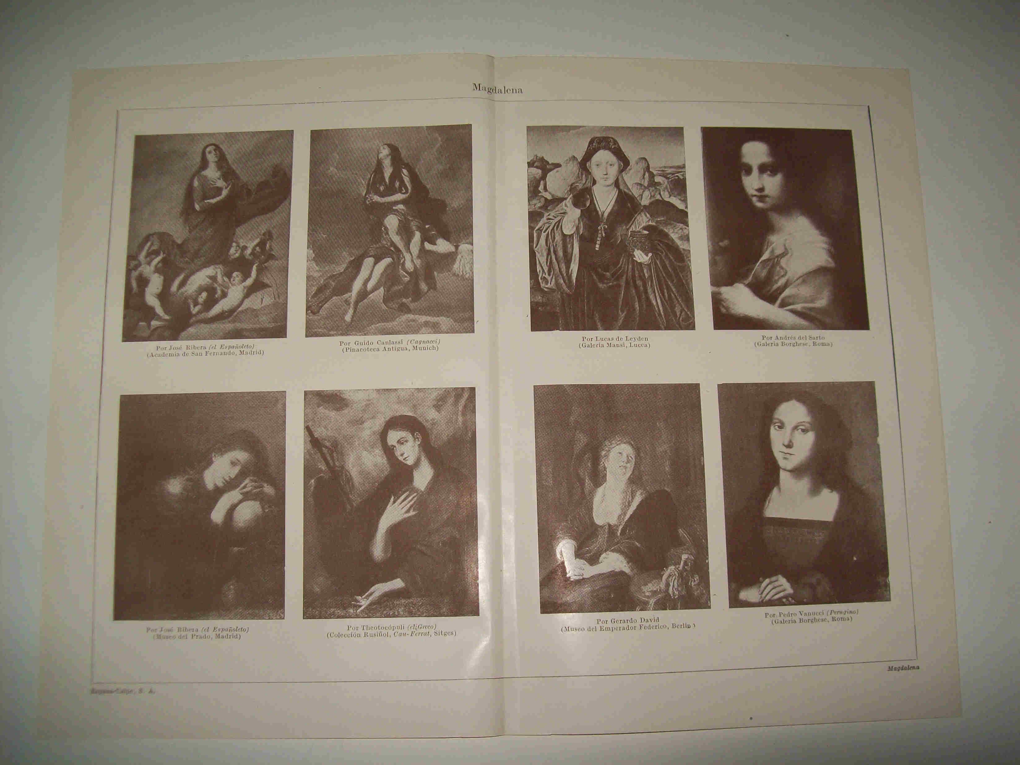 LAMINA ESPASA 18493: Representaciones de Magdalena