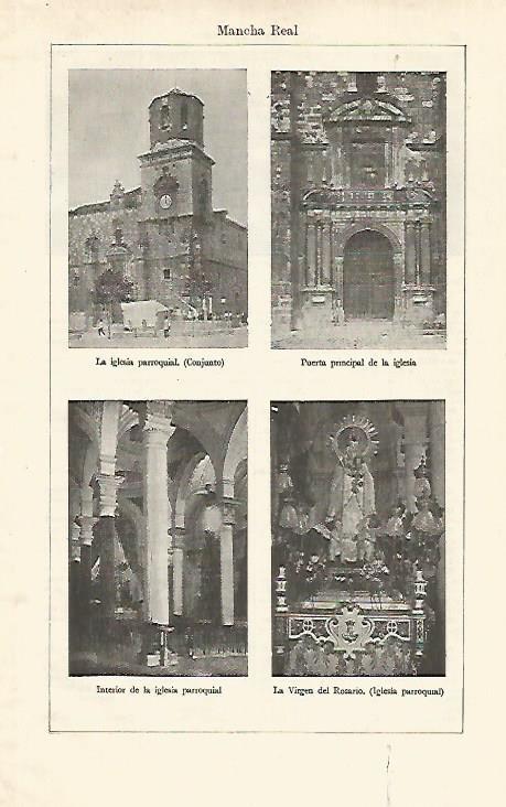LAMINA ESPASA 18599: Iglesia de Mancha Real