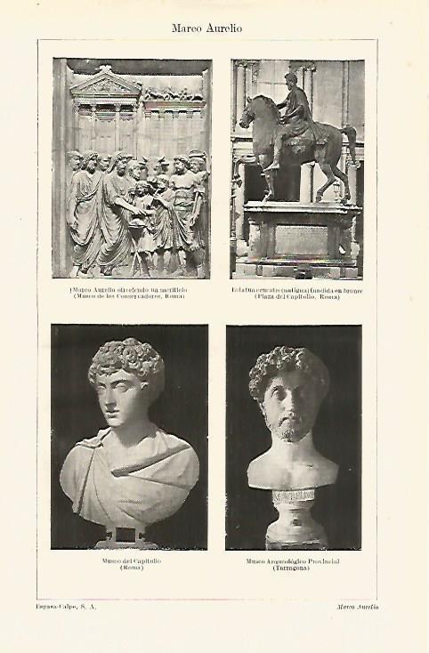 LAMINA ESPASA 18740: Imagenes de Marco Aurelio