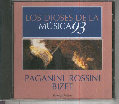 CD Musica: Coleccion Los Dioses de la Musica 93, Numero 24: PAGANINI, ROSSINI Y BIZET