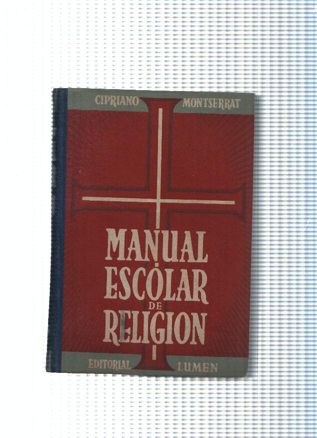 Manual escolar de Religion