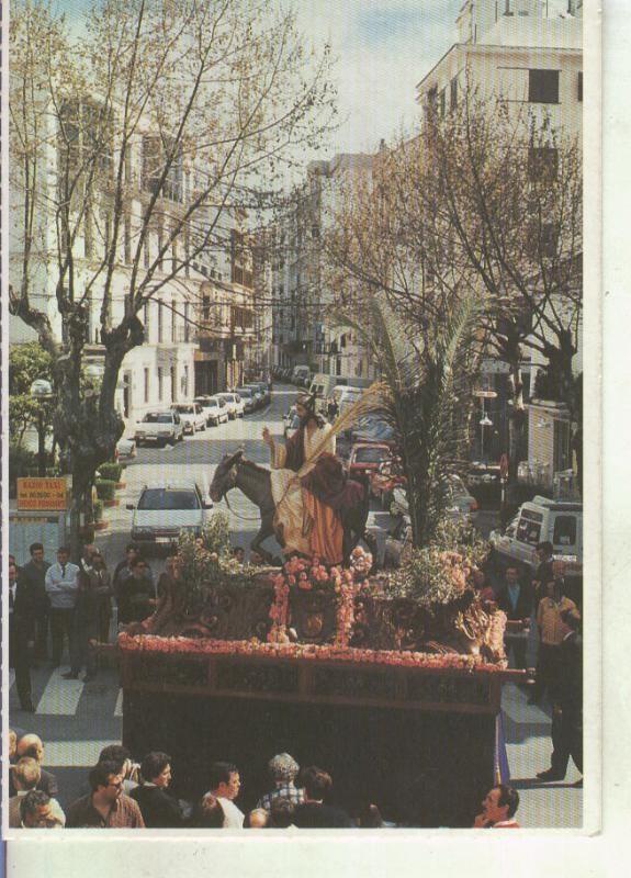 Postal 014972: Semana Santa de Estepona: Nuestro Padre Jesus a su entrada en Jerusalen