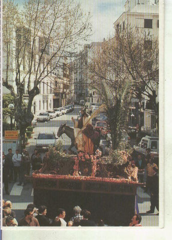 Postal 014972: Semana Santa de Estepona: Nuestro Padre Jesus a su entrada en Jerusalen