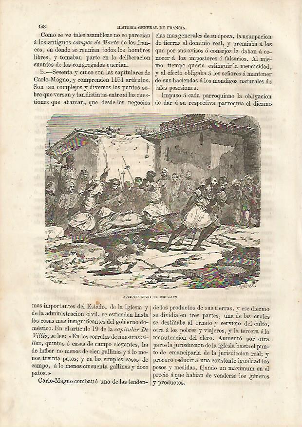 LAMINA 3379: Foulques Nevra en Jerusalen