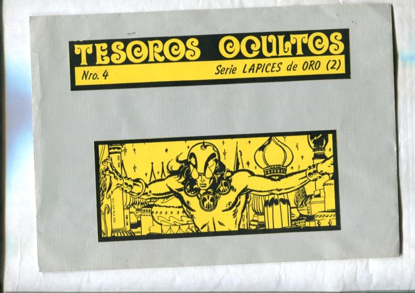 Carpeta vacia de Tesoros Ocultos numero 4: dibujo cubierta del Conan de B.W.Smith