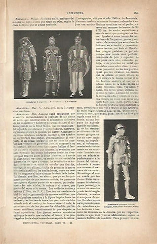 LAMINA ESPASA 5594: Armaduras de Oriente