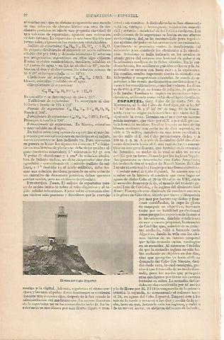 LAMINA ESPASA 7833: El Faro del Cabo Espartel