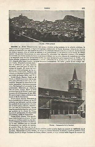 LAMINA ESPASA 20158: Vista de Nicosia Chipre