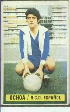 Cromos Ediciones Este: Liga 74-75: Ochoa del R.C.D.Español