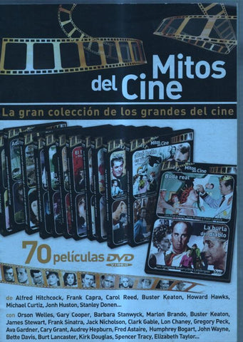 Mitos del cine, folleto promocional