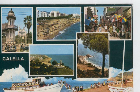 Postal 6809: Calella: vistas varias