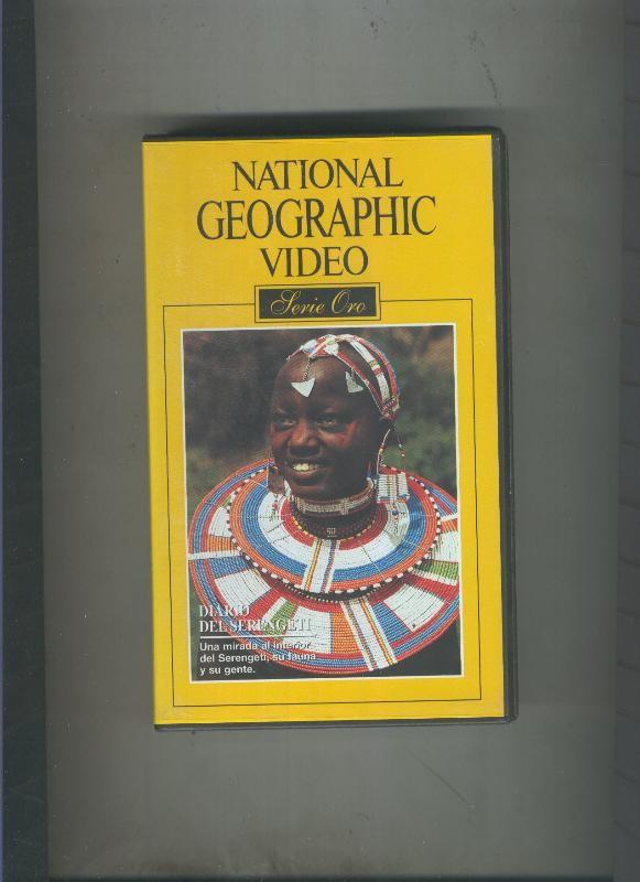 Video VHS: National Geographic serie Oro numero 42: Diario del Serengeti