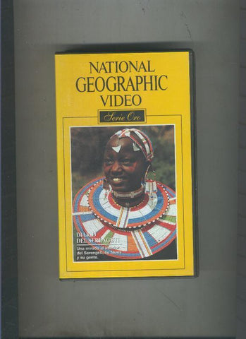 Video VHS: National Geographic serie Oro numero 42: Diario del Serengeti