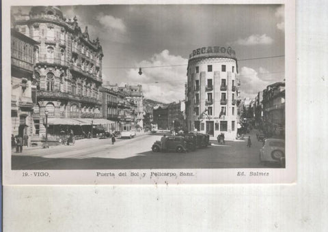 Postal 014059: Puerta del Sol y Policarpo Sanz de Vigo