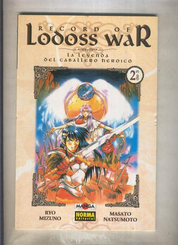 Record Of Lodoss War numero 02 (numerado 1 en interior cubierta)