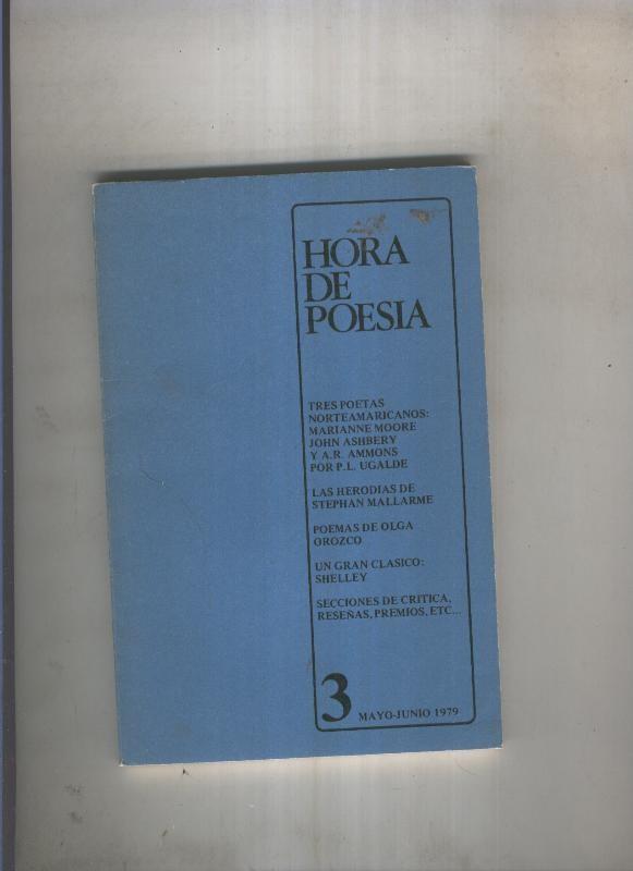 Hora de Poesia numero 3