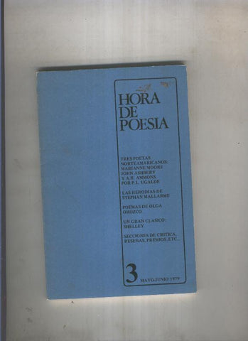 Hora de Poesia numero 3