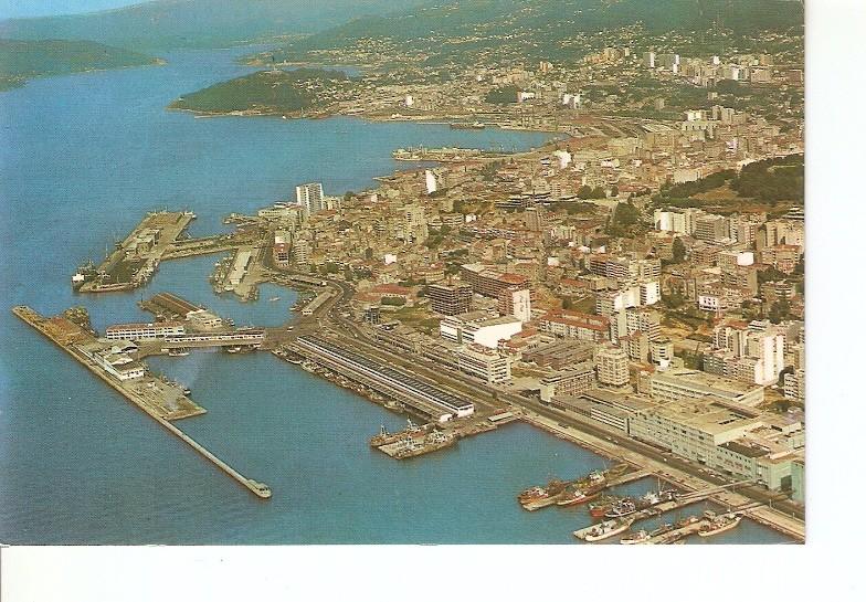 Postal 020197 : Vista aerea Vigo