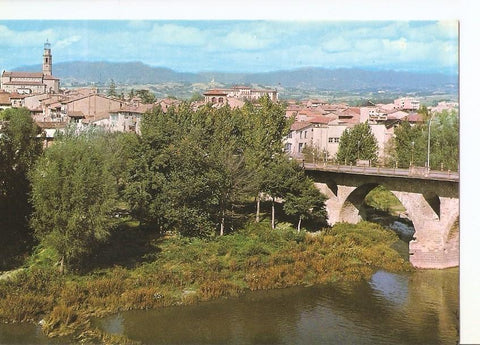Postal 039576 : Manlleu. Vista parcial