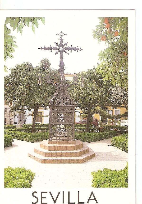 Postal 040250 : Sevilla. Plaza Sta. Cruz 