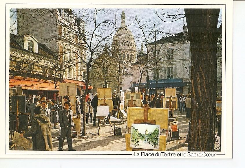 Postal 043015 : Paris - Montmartre. La place du Tertre