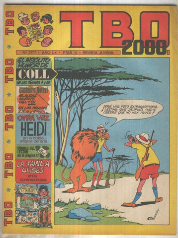TBO 2000 numero 2177: Otra vez Heidi por cubero