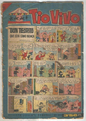 Tio Vivo revista semanal numero 223 (aviejado y con alguna raja) 