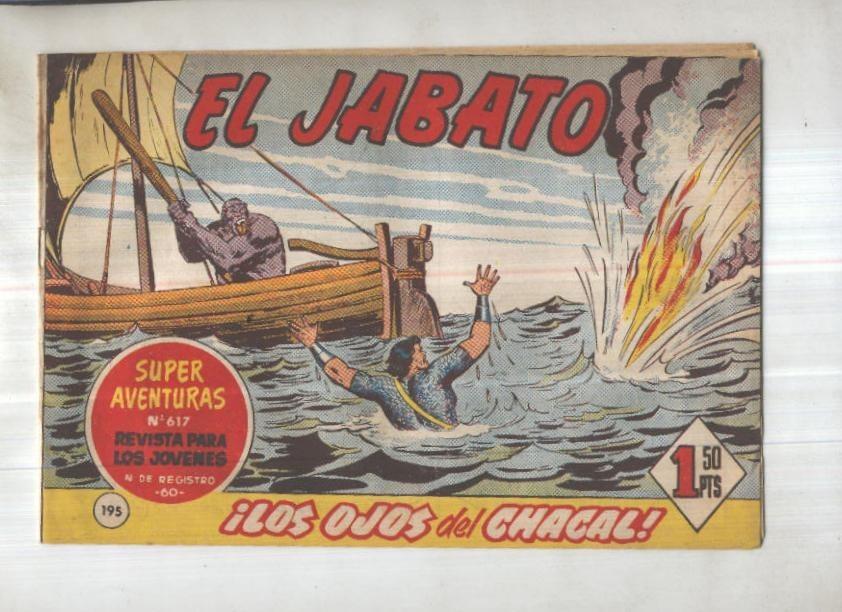 Bruguera: El Jabato numero 195: Los ojos del chacal