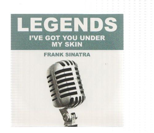 CD-Musica: Legends: FRANK SINATRA - I,ve got you under my skin (Original Artist)