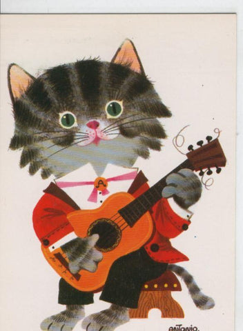 Postal 6882: Dibujo infantil, ilustracion de Antonio