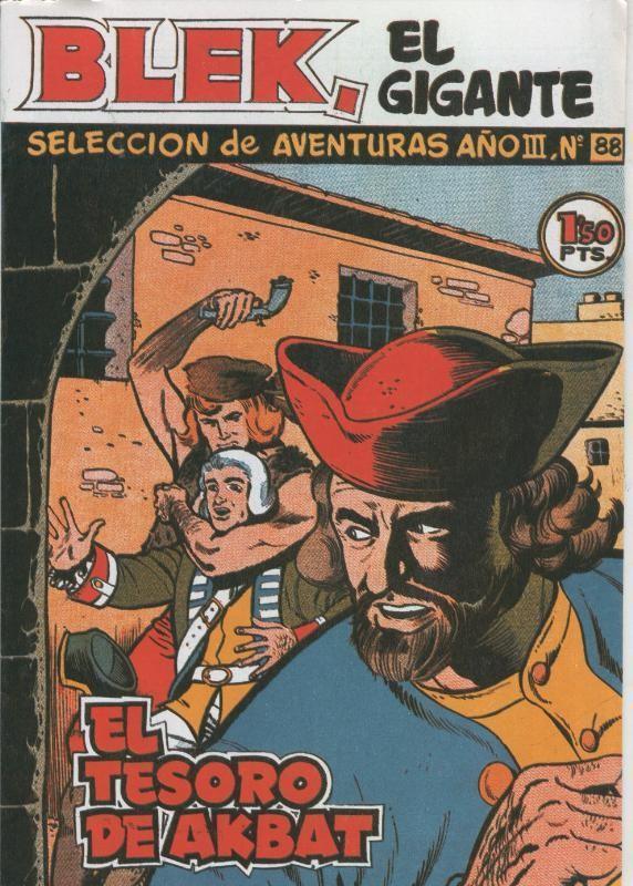 Bleck el gigante facsimil numero 088: El tesoro de Akbat