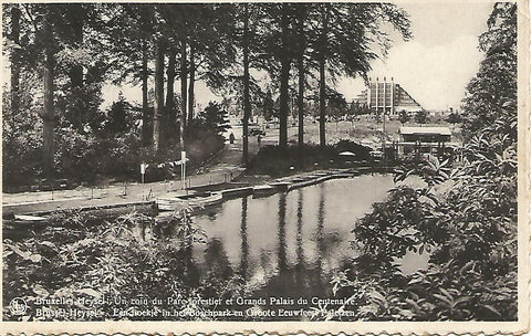 Postal 51473: BRUSELAS - Parque y Palacio del Centenario