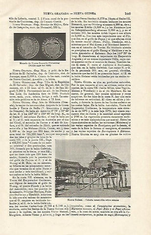 LAMINA ESPASA 20315: Cabaña de Nueva Guinea