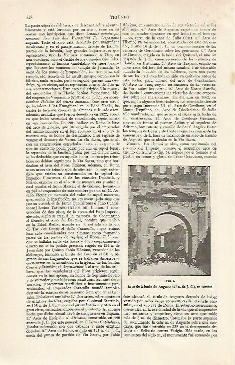 LAMINA ESPASA 20468: Arco de triunfo de Augusto en Rimini
