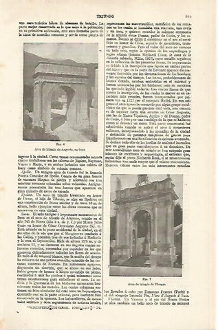 LAMINA ESPASA 20470: Arco de Augusto en  Susa