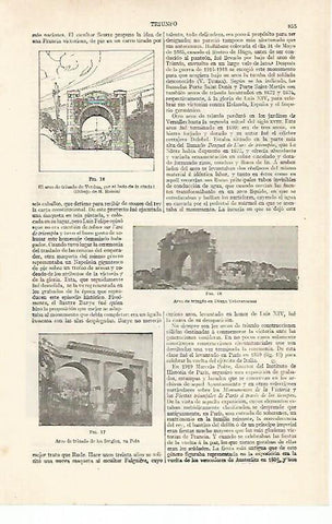 LAMINA ESPASA 20473: Arco de los Sergios en Pola