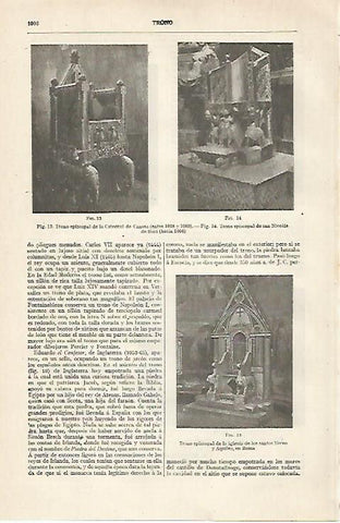 LAMINA ESPASA 20506: Trono episcopal