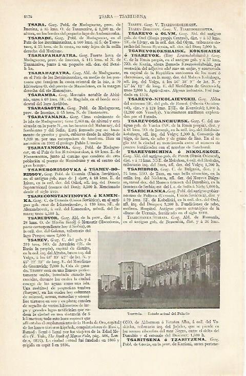 LAMINA ESPASA 20545: Palacio de Tsaritsin Rusia