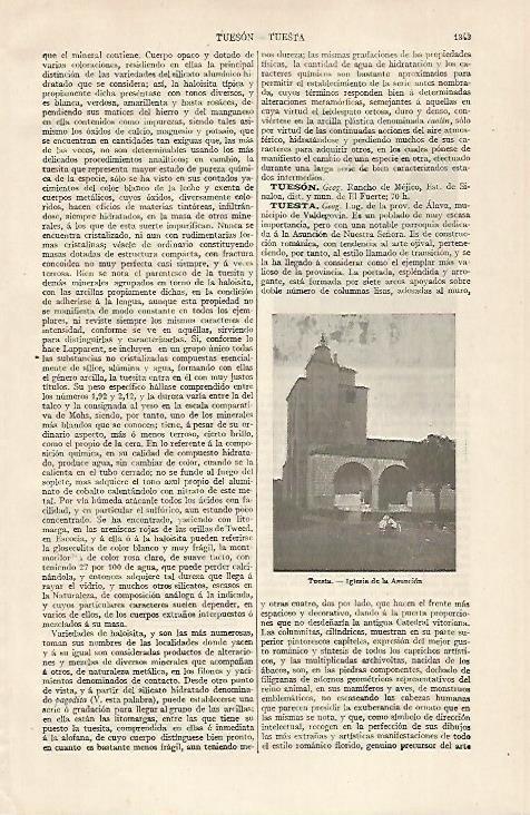 LAMINA ESPASA 20572: Iglesia de Tuesta Alava