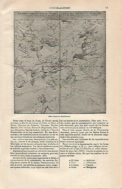 LAMINA ESPASA 20587: Detalle del Atlas de Doppelmeyer