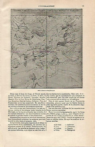 LAMINA ESPASA 20587: Detalle del Atlas de Doppelmeyer