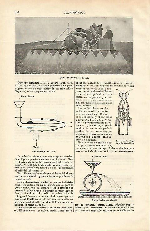 LAMINA ESPASA 20625: Pulverizador vertical rodado