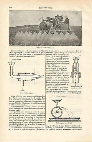 LAMINA ESPASA 20625: Pulverizador vertical rodado
