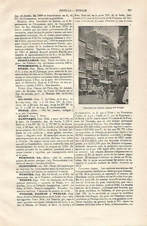 LAMINA ESPASA 20630: Calle de Lahore Pakistan