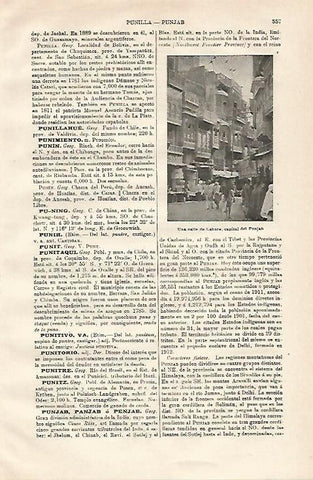 LAMINA ESPASA 20630: Calle de Lahore Pakistan