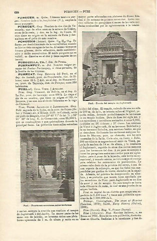 LAMINA ESPASA 20645: Templo de Puri India