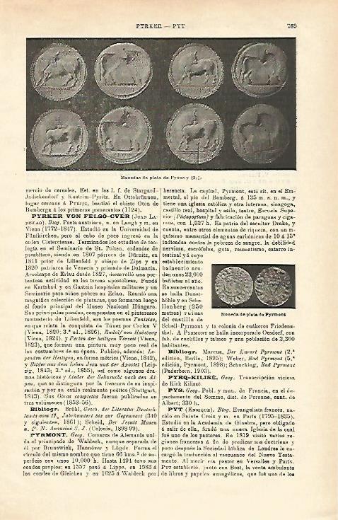 LAMINA ESPASA 20661: Monedas de plata de Pyxus y Siris
