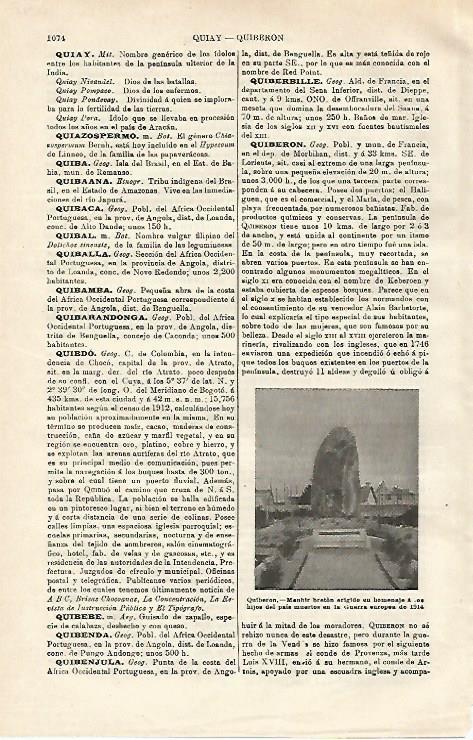 LAMINA ESPASA 20698: Menhir en Quiberon Francia