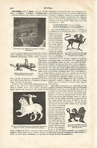LAMINA ESPASA 20732: Quimeras