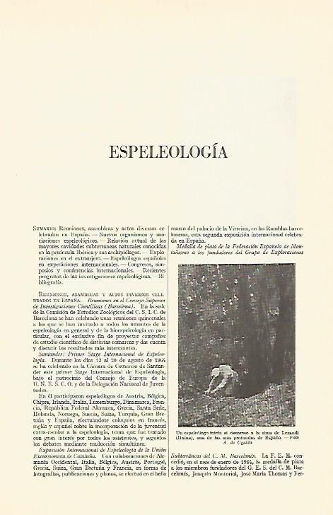 LAMINA ESPASA 20809: Apendice Espeleologia